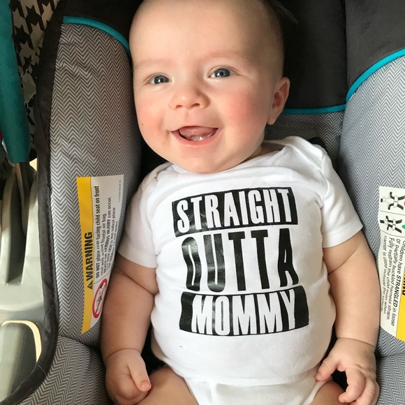 Carter's Other - Straight Outta Mommy Onesie
